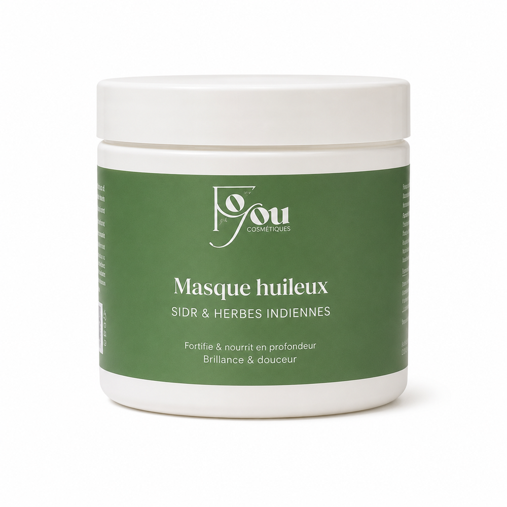 Masque Huileux Sidr & Herbes Indiennes – Masque huileux au Sidr et aux herbes indiennes