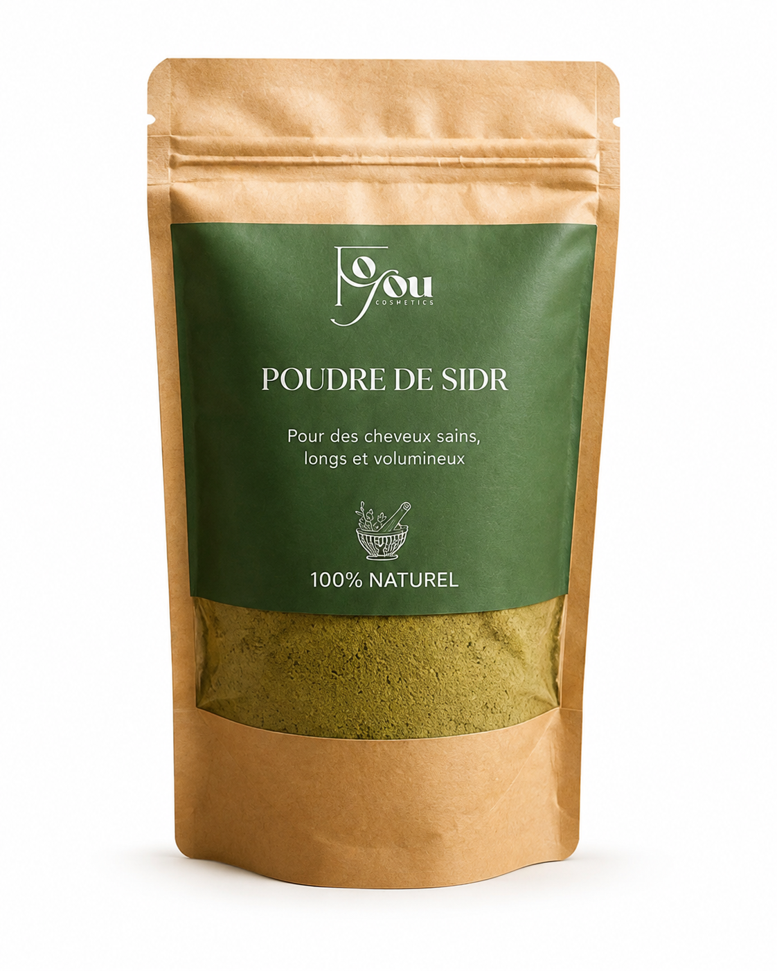 oudre de Sidr — Soin naturel des cheveux