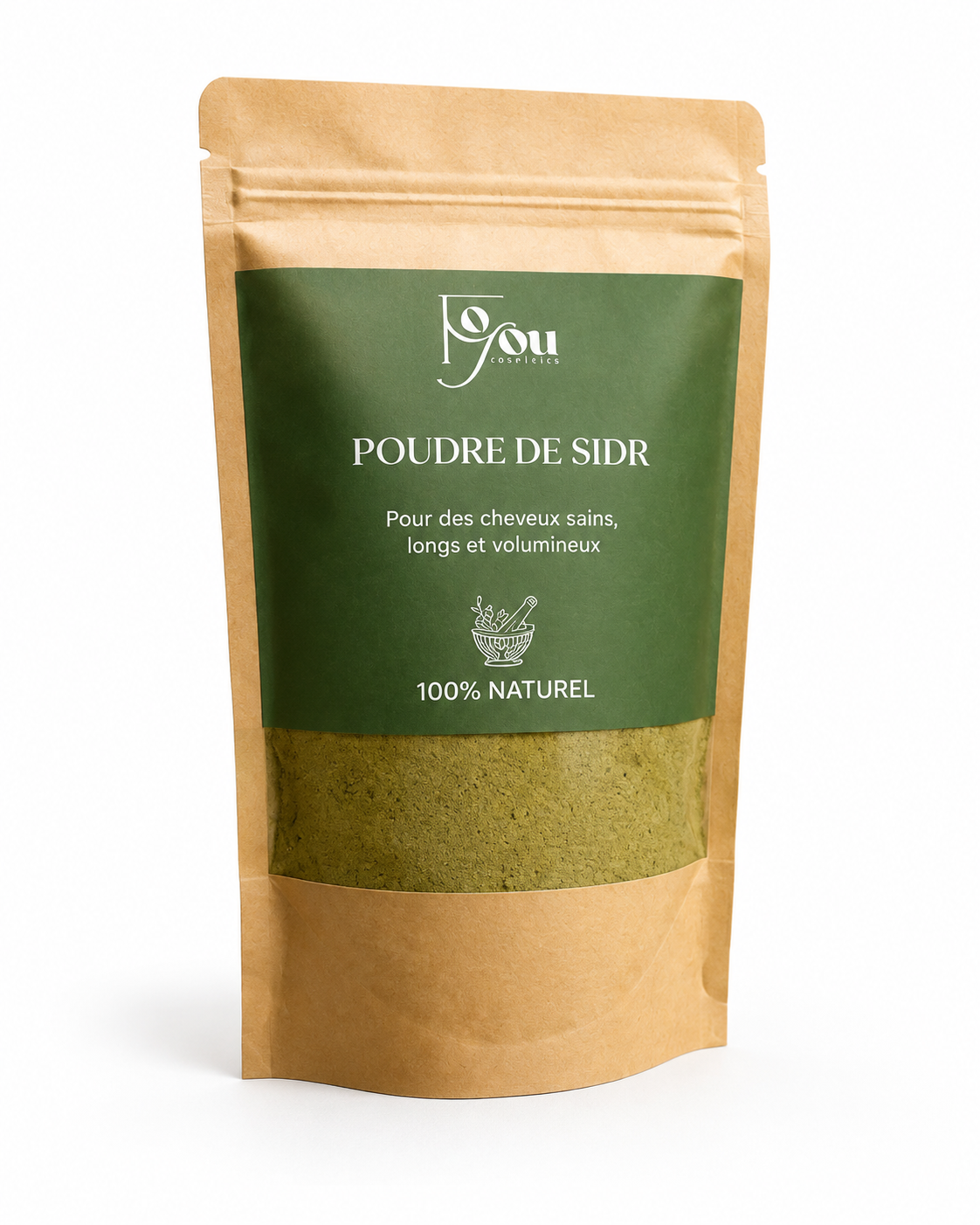 oudre de Sidr — Soin naturel des cheveux